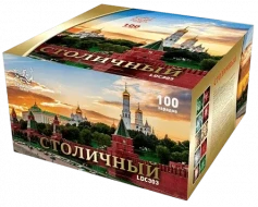 Фейерверк салют «Cтоличный» 100 залпов, 1.25" калибр