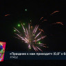Фейерверк салют «Праздник к нам приходит» 64 залпов, 0.8" калибр