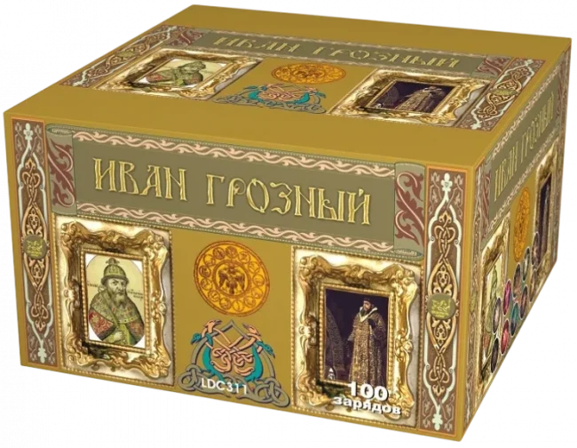 Фейерверк салют «Иван Грозный» 100 залпов, 1.25" калибр