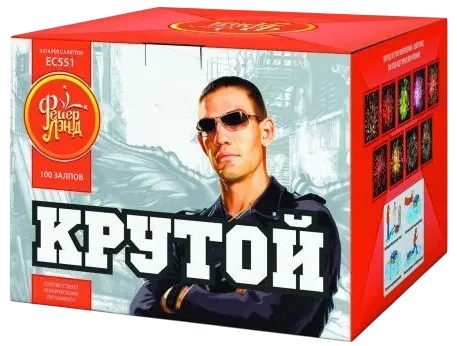 Фейерверк салют «Крутой» 100 залпов, 1" калибр
