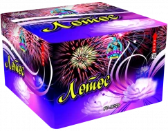 Фейерверк салют «Лотос» 100 залпов, 1.25" калибр