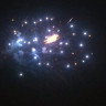 Фейерверк салют «Рубиновые звёзды» 44 залпов, 1- 1.25" калибр