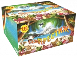 Фейерверк салют «Престиж» 110 залпов, 1- 1.2" калибр