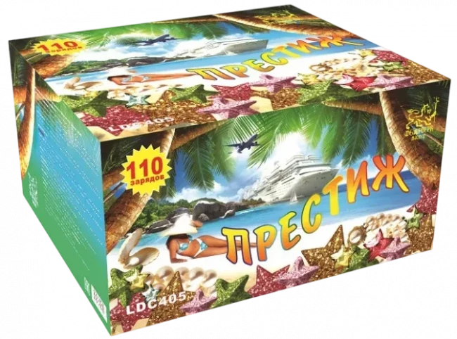 Фейерверк салют «Престиж» 110 залпов, 1- 1.2" калибр