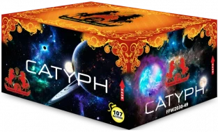 Фейерверк салют «Сатурн» 107 залпов, 1.25" калибр