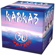 Фейерверк салют «Кавказ» 36 залпов, 1.25" калибр