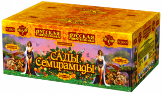 Фейерверк салют «Сады Семирамиды» 150 залпов, 1.25" калибр